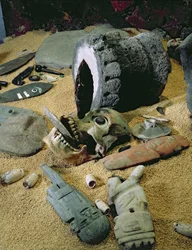 Objetos rituales aztecas de la esquina sureste del Templo Mayor y datados en 1469-81